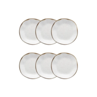 Conjunto De 6 Pratos Fundos 22,5cm Ryo Maresia