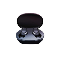 Fone Bluetooth De Ouvido Sem Fio A6s Intra Auriculares TWS Earbuds Competível Com Android e IOS - Preto
