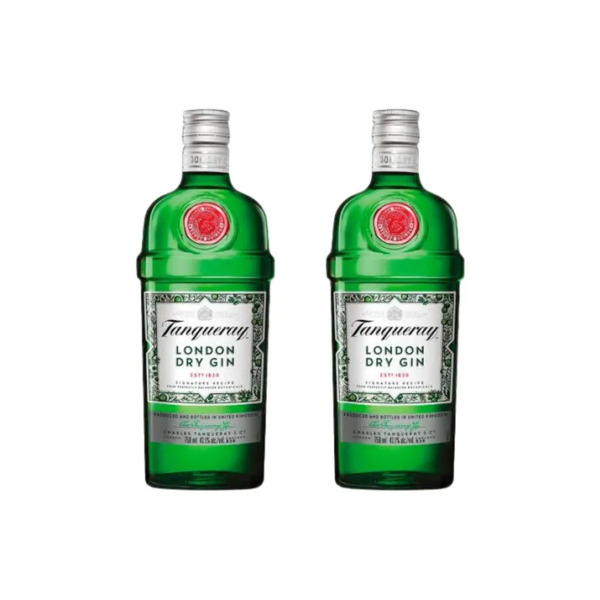 Kit 2 Gin Tanqueray 750 Ml London Dry Original