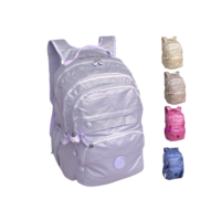 Promoção Mochila de costa Grande Resistente a Água Executiva Notebook Feminina Brilhosa KLP06 GG