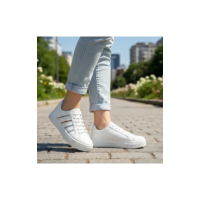 Tênis Branco Feminino Casual Lindo Lançamento