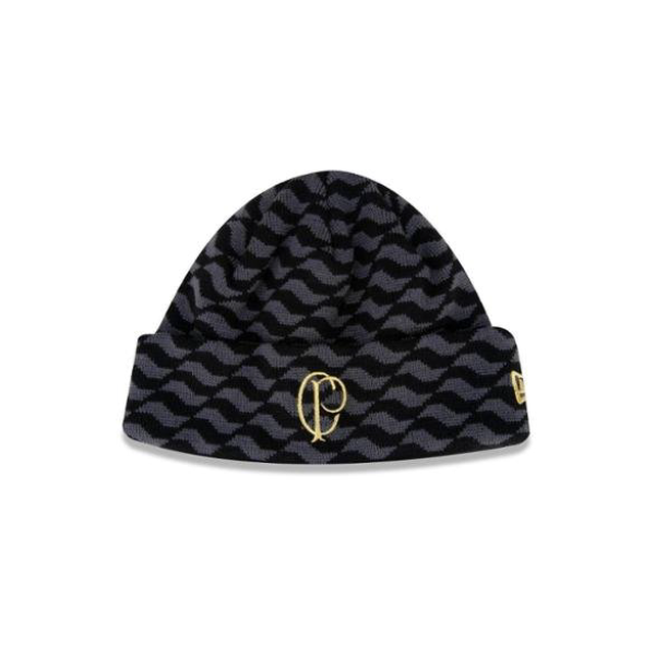 Gorro New Era Corinthians Futebol - Preto - Preto