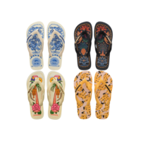 2 Chinelo Flat Feminino com Tira de dedo

