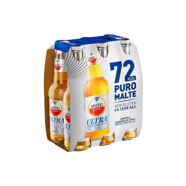 Cerveja Amstel Puro Malte 275ml 6 u