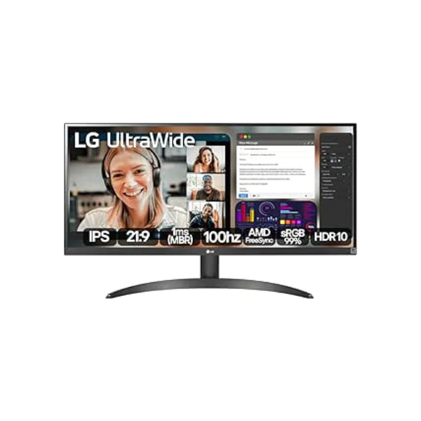 Monitor LG UltraWide™ - Tela IPS de 29", 21:9, HDR10, sRGB 99%, 100Hz - 29WQ500