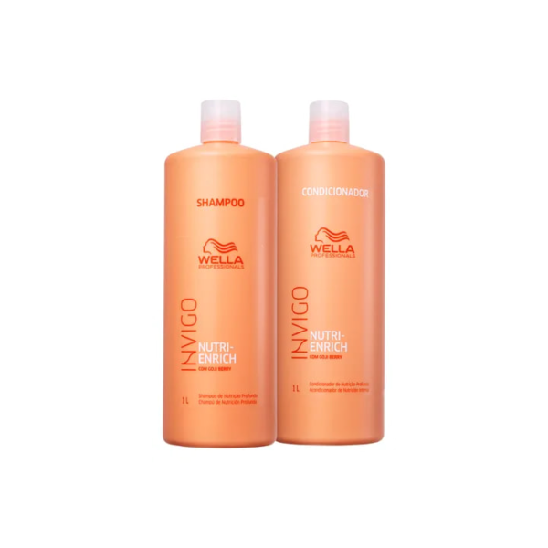 Kit Wella Invigo Nutri-enrich Salon Duo (2 Produtos) Blz