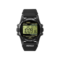 Timex Relógio masculino Expedition Atlantis de 40 mm, Preto, Cronógrafo, digital