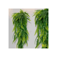 Kit com 2 Samambaias Artificiais 80cm  Ambientes Internos e Externos | Folhagem Pendente Realista