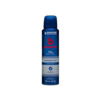 Bozzano Desodorante Aerossol Sensível Sem Perfume 150Ml 90G