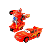 Carrinho Relâmpago Mcqueen Transforma Robô Brinquedo Carros