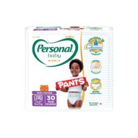 Personal Fralda Descartável Infantil Pants Baby Premium XXG, 30 Unidades