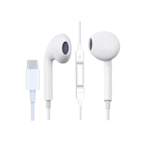 Fone de Ouvido USB-C 1ª Geração - Redução de Ruído 99,15%, Cabo Tecido Antitramado. Qualidade Premium. Compatível com Samsung, Motorola, LG e Smartphones Tipo-C
