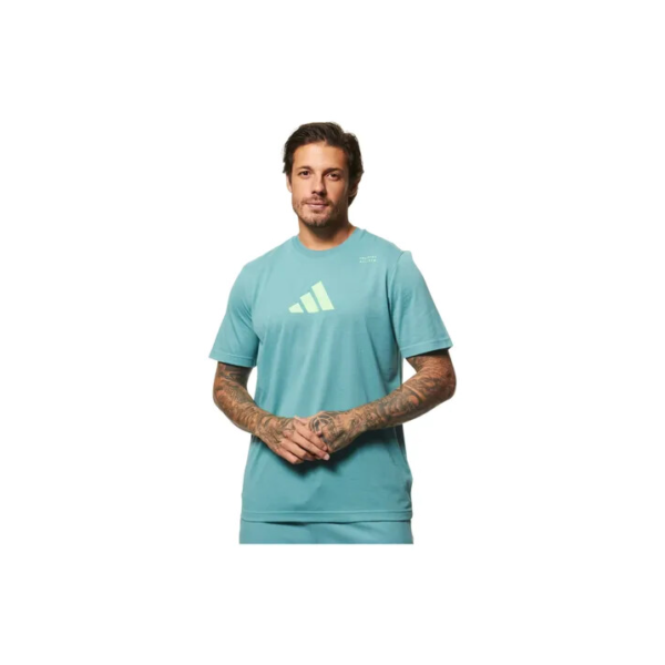 Camiseta Masculina De Treino Estampada Climacool adidas