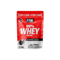 Whey Protein 100% Concentrado Refil 900g Sabor Cookies - FTW