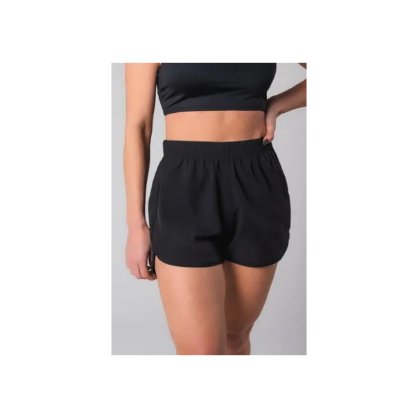 Shorts Feminino Tactel Academia Bermuda Treino Fitness Praia