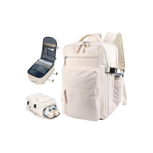 Romantic Crown Mochila de Viagem Expansivel Avião Grande Feminina,Mochila Executiva Masculina Impermeável Reforçada para Notebook,Casual Esportes Hiking Escola Presente1