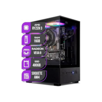 PC Gamer Mancer, Ryzen 3 3200G, Radeon vega 8, 16GB DDR4, SSD 480GB, Fonte 400W 80 Plus