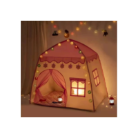 Barraca Infantil Rosa Flor Grande 1.3M Menina Princesa Criança Azul Estrela Menor Preço Promocao