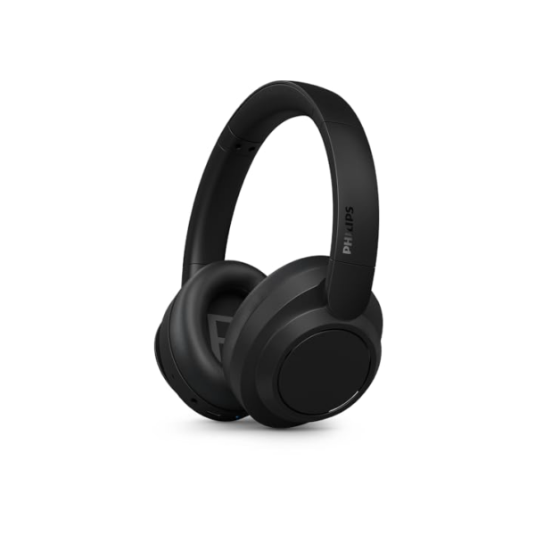 Headphone Bluetooth, PHILIPS, TAH6509BK/00, Com Cancelamento de Ruído Ativo ANC, Até 70 horas de bateria, Preto