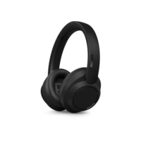 Headphone Bluetooth, PHILIPS, TAH6509BK/00, Com Cancelamento de Ruído Ativo ANC, Até 70 horas de bateria, Preto