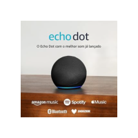 Echo Dot (Geração mais recente) | O Echo Dot com o melhor som já lançado | Cor Preta