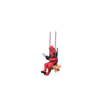 Marvel deadpool espelho retrovisor do carro pingente de leitura deadpool carro pingente mini modelo brinquedo figura ação novo presente natal quente