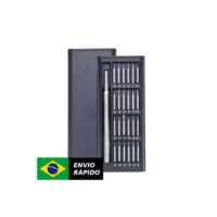 Conjunto de chave de fenda de precisão 28 em 1, chave de fenda magnética profissional , kit de ferramentas manuais para reparo p