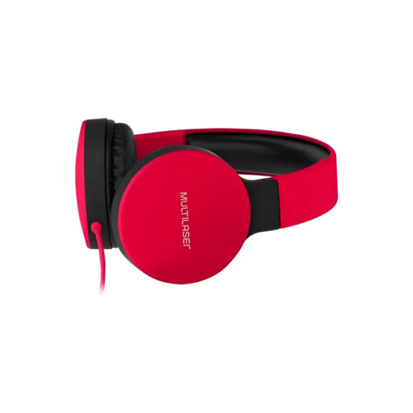 Fone De Ouvido Dobrável New Fun P2 Vermelho Multi - Ph270