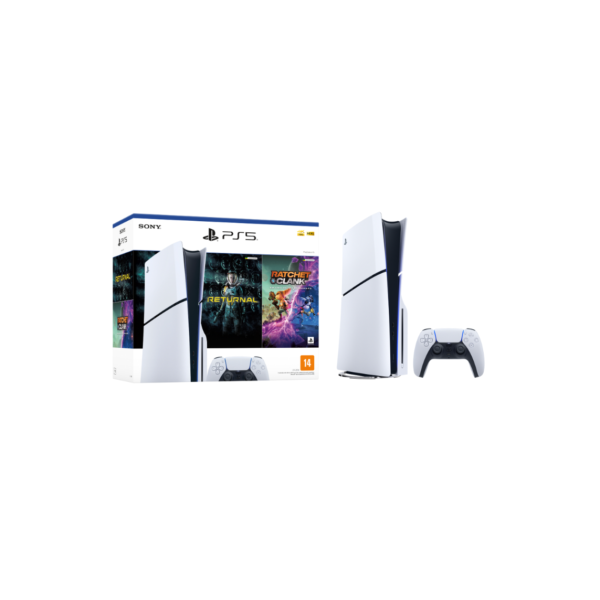 PlayStation 5 Slim Edição Disc com 2 Jogos