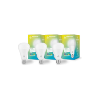 Kit 3 Lâmpadas Smart Wi-fi Positivo Rgb 9w Alexa E Google