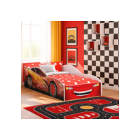 Cama Infantil Carro Montessoriana Com Grades Proteção
