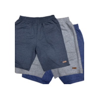 Kit 3 Bermuda Moletom Esporte Com Bolso E Elastico Muito Confortavel