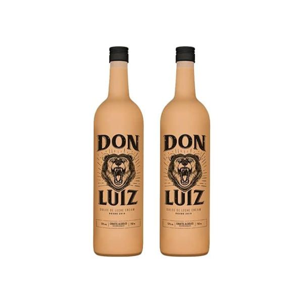 Licor De Doce De Leite Don Luiz 750ml - Dulce De Leche Cream - Kit 2