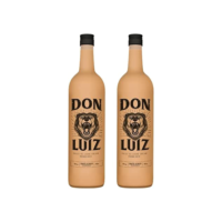 Licor De Doce De Leite Don Luiz 750ml - Dulce De Leche Cream - Kit 2