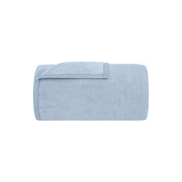 Cobertor De Casal Aspen Ii 100% Poliéster Buddemeyer Cor Azul Desenho do tecido Lisa