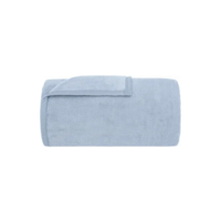 Cobertor De Casal Aspen Ii 100% Poliéster Buddemeyer Cor Azul Desenho do tecido Lisa