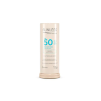 Protetor Solar Facial Stick (bastão) 12g FPS 50 Efeito Matte Sunless