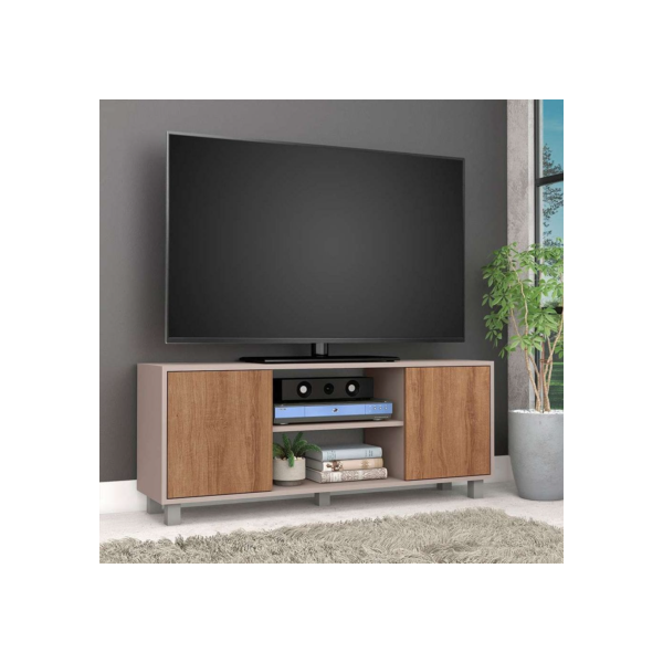 rack para tv até 50 polegadas luka 2 pt  e  120 cm