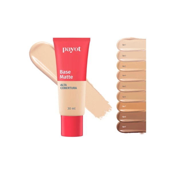 Base Matte Payot Alta Cobertura 30ml Cherrie Nova Boca Rosa