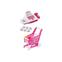 Caixa Registradora Com Carrinho e Produtos Creative Fun Multikids - BR2035