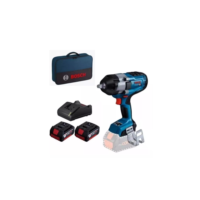 Chave De Impacto Biturbo Gds 18v-1000 Bosch + 2 Baterias 4ah + Carregador Bivolt + Bolsa