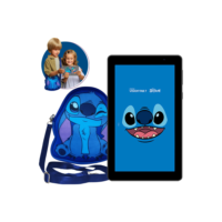 Tablet Vision TAB 7 Stitch + Capa e Bolsa - Octa-Core 3GB RAM 64GB Android 14 Go Wi-Fi IPS Positivo