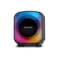 Caixa De Som Partybox PB-07 Bluetooth 8h Rgb Ubs Tws Aiwa Preto