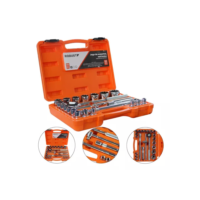 Jogo Soquetes Estriado Catraca 1/2 8 A 32mm Gedore Robust
