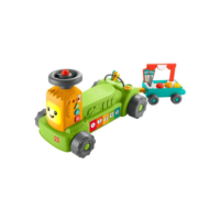 Brinquedo Educativo Fisher-Price Trator de - Aprendizagem 4 em 1 Mattel 6 Peças