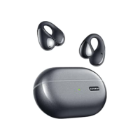 SoundPEATS PearlClip Pro Fones de Ouvido Bluetooth 5.4 de Ouvido Aberto com Presilha, IPX5 à Prova d'Água, 24H de Bateria, Controle por APP, Fones Esportivos para Corrida, Ciclismo e Fitness