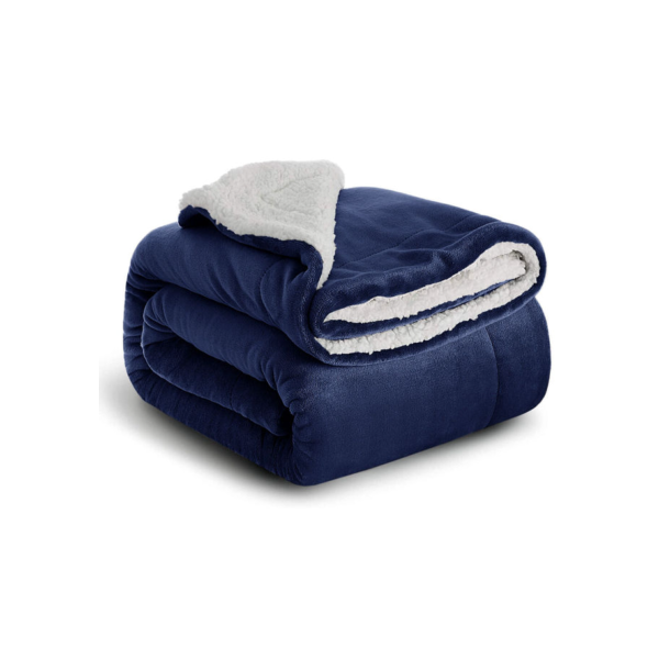 Coberdrom Casal Queen Sherpa Edredrom Pele de Carneiro 2,40m x 2,20m