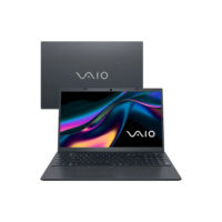 Notebook Vaio Fe15 - Intel Core I3 12th, 8gb 256gb Ssd, Tela 15,6'' Full Hd Antirreflexo, Linux - Vjfe54f11x-b0921h - Cinza Grafite
