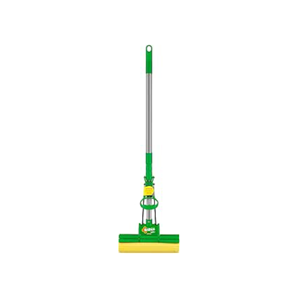 Brilhus - Mop Sek+ Lava e Seca com Esponja de Alta Absorção e Cabo Retrátil até 89cm para Limpeza Pesada, Bettanin