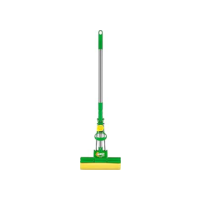 Brilhus - Mop Sek+ Lava e Seca com Esponja de Alta Absorção e Cabo Retrátil até 89cm para Limpeza Pesada, Bettanin